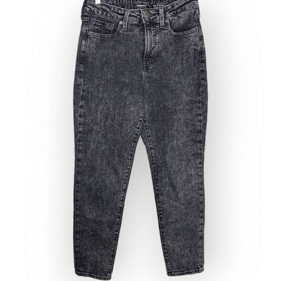 Old Navy Women's High Rise OG Straight Jeans in Washed Black size 4 - Picture 2 of 8